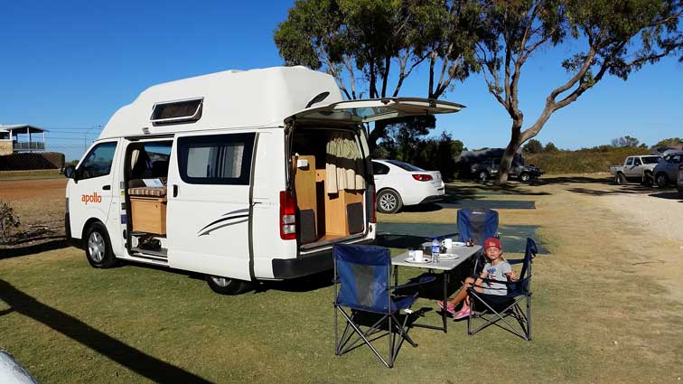 road trip en famille cote ouest australie van 3 semaines