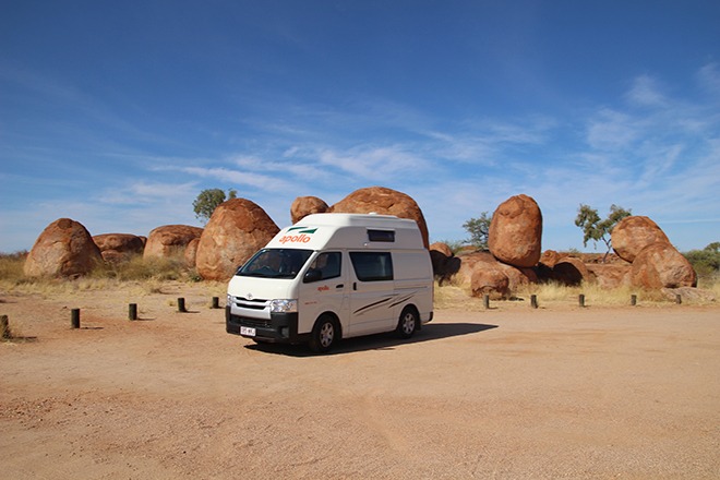 Van itineraire Roadtrip 1 mois Australie en Van